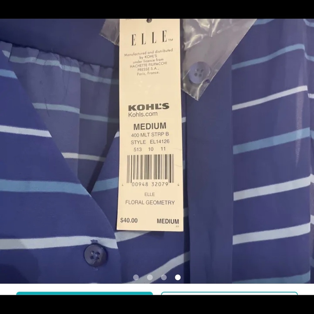 Elle sleeveless blouse